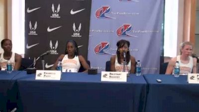 Press Conference - Tennessee Women after 4x800 champ and sweep of distance relays