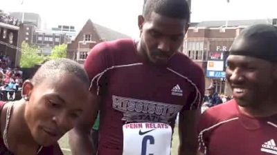 Mississippi State 4x200 champs at 2010 Penn Relays