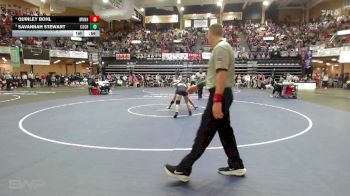 130 lbs Cons. Round 3 - Quinley Bohl, Minneapolis HS vs Savannah Stewart, Council Grove HS