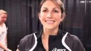 Sara Hall after the 1500 2010 Drake Relays