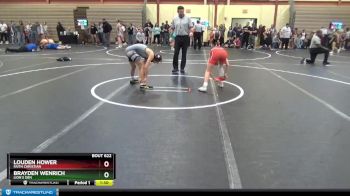 96 lbs Round 2 - Louden Hower, Faith Christian vs Brayden Wenrich, Lion`s Den