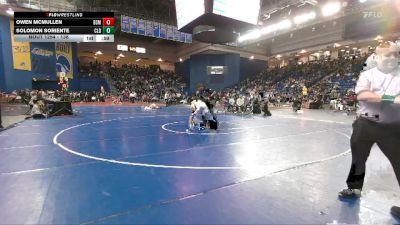 138 lbs Cons. Round 2 - Solomon Soriente, Caldwell vs Owen McMullen, Bishop McCort