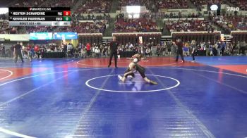 66 lbs Champ. Round 1 - Heston Schardine, Powell Wrestling Club vs Kessler Parriman, Bearcats Wrestling Club Helena