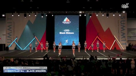 CheerVille MJ - Black Widows [2026 L1 Youth Small Day 1] 2026 The Youth Summit