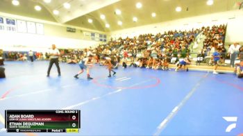 106 lbs Cons. Round 2 - Adan Board, Lion Of Judah Wrestling Academ vs Ethan Deguzman, North Torrance