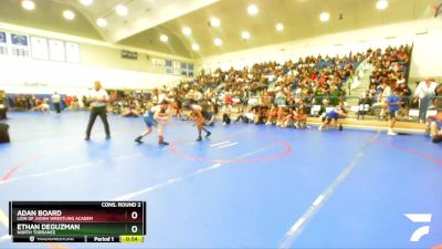 106 lbs Cons. Round 2 - Adan Board, Lion Of Judah Wrestling Academ vs Ethan Deguzman, North Torrance