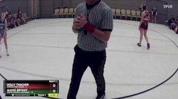 118 lbs Round 1 (8 Team) - Holly Thacher, Kansas Pink Gecko vs Alexis Bryant, South Dakota Lightning