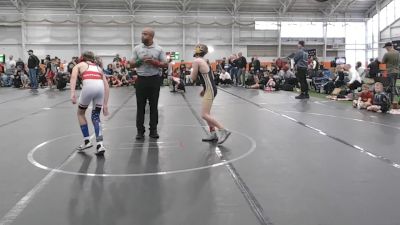 92 lbs Round 1 (4 Team) - Landon Owens, Meridian Maniacs vs Isaiah Evans, Donahue WA