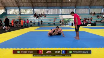 ARTHUR FRANCELINO vs Ricardo Borges 2025 ADCC Natal Open