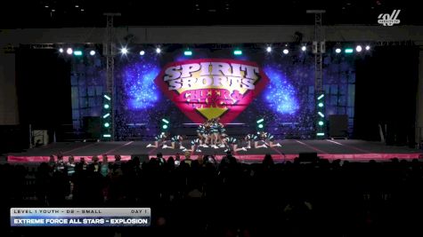 Extreme Force All Stars - Explosion [2025 L1 Youth - D2 - Small Day 1] 2025 Spirit Sports Worcester Nationals