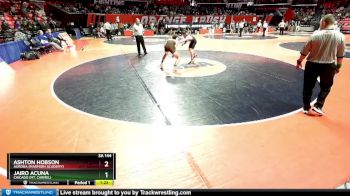 3A 144 lbs Cons. Round 3 - Ashton Hobson, Aurora (Marmion Academy) vs Jairo Acuna, Chicago (Mt. Carmel)