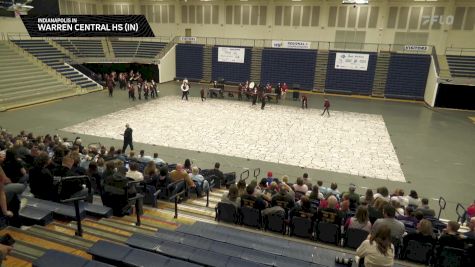 Warren Central HS (IN) "Indianapolis IN" at 2026 WGI Perc/Winds Dayton Regional+