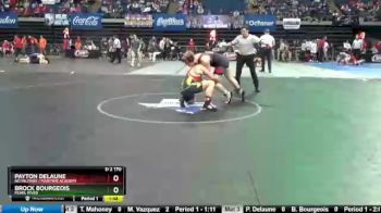 Champ. Round 1 - Payton Delaune, NO Military / Maritime Academy vs Brock Bourgeois, Pearl River