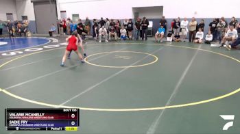 106 lbs Round 1 - Valarie McAnelly, Soldotna Whalers Wrestling Club vs Sadie Fry, Cordova Pounders Wrestling Club