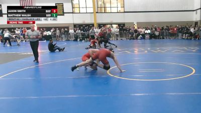184Black lbs Rr Rnd 2 - Jaxon Smith, Maryland vs Matthew Walsh, Harvard