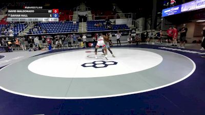 150 lbs Champ. Rd Of 64 - David Maldonado, UST vs Davian Hall, IL