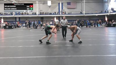 133 lbs Consi Of 32 #2 - Dylan Kadish, Clarion vs Dillion Arrick, Binghamton University