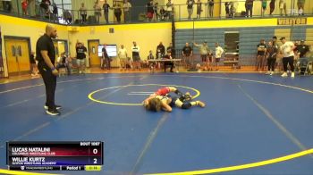 77 lbs Round 3 - Lucas Natalini, Columbus Wrestling Club vs Willie Kurtz, SlyFox Wrestling Academy