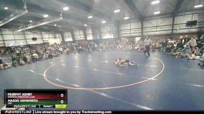 64 lbs 1st Place Match - Murphy Ashby, Wasatch Wrestling Club vs Mason Ashworth, JWC