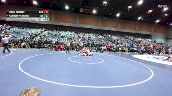 175 lbs Cons. Round 2 - Riley Martin, McMinnville vs Kayden Paredes, Fernley