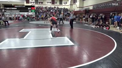 135 lbs Round 1 - Noah Overholt, Iowa City West vs Lexi O`Brien, New Hampton/Turkey Valley
