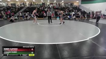 190 lbs 5th Place Match - Conner Murry, Baldwin vs Bobby Clemons, Rockhurst High School