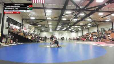 165 lbs Champ. Round 1 - Hunter Buckland, Ohio Northern vs Treyeonn Clark, Adrian