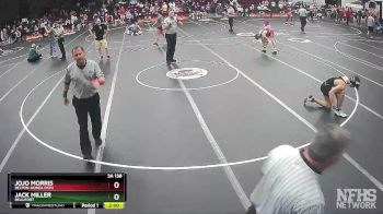 3A 138 lbs Quarterfinal - JoJo Morris, Belton-Honea Path vs Jack Miller, Beaufort