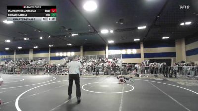 65 lbs Quarterfinal - Jackson Escarcega, Manu Wr Ac vs Edgar Garcia, Colorado Outlaws