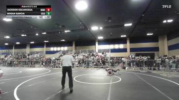 65 lbs Quarterfinal - Jackson Escarcega, Manu Wr Ac vs Edgar Garcia, Colorado Outlaws