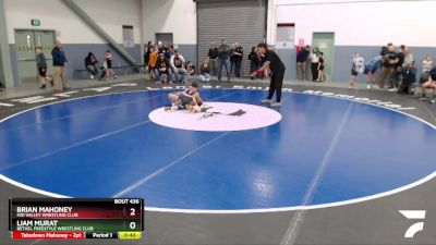 84 lbs Final - Liam Murat, Bethel Freestyle Wrestling Club vs Brian Mahoney, Mid Valley Wrestling Club