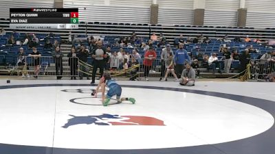 69 lbs Champ. Rd Of 16 - Peyton Quinn, Triumph Wrestling vs Eva Diaz