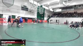 215 lbs Champ. Round 3 - Daniel Estrada, Vista Murrieta vs Benjamin Escobedo, Los Altos