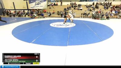 197 lbs Cons. Round 2 - Darrius Walker, Linfield University vs Peyton Smith, Concordia University Wisconsin