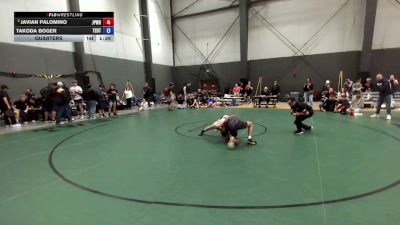144 lbs Quarters - Javian Palomino, JP Wrestling vs Takoda Boger, Team Utah