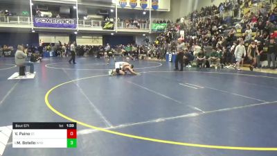 133 lbs R-16 - Vincent Paino, St. Joseph Regional-NJ vs Mathew Botello, Wyoming Seminary