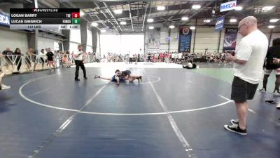 112 lbs Rr Rnd 1 - Logan Barry, Terps Northeast Elite vs Lucas Gingrich, Funk University