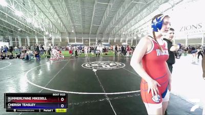 170 lbs Quarterfinal - Summerlynne Mikesell, UT vs Cherish Teasley, CA