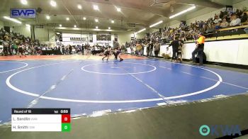 55 lbs Round Of 16 - Luke Sandlin, Vian Wrestling Club vs Hadley-Glen Smith, Coweta