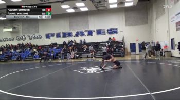 165 lbs Quarterfinal - Austin Simmons, Fresno City College vs Jared Williams, College Of Redwoods