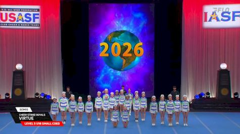 Cheer Strike Royals - Virtue [2026 L5 U18 Small Coed Semis] 2026 The Cheerleading Worlds