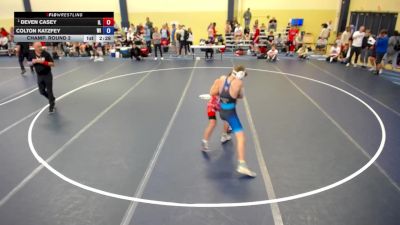 138 lbs Champ. Round 2 - Deven Casey, IL vs Colton Katzfey, WI