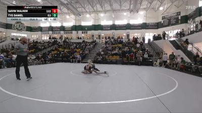113 lbs Semis & 3rd Wb (16 Team) - Tye Daniel, Ola vs Gavin Walker, Cass