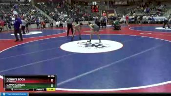 4A 106 lbs Quarterfinal - Dennys Roca, Berryville vs Gavin Garcia, Shiloh Christian