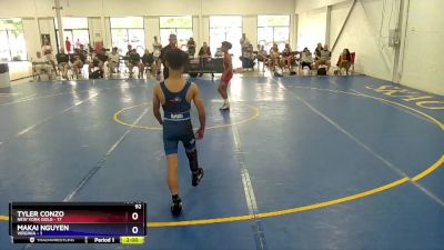 92 lbs Placement Matches (16 Team) - Tyler Conzo, New York Gold vs Makai Nguyen, Virginia