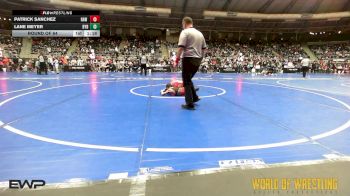 70 lbs Round Of 64 - Patrick Sanchez, RAW Wrestling Club vs Lane Meyer, Backyard Brawlers