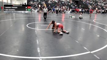 120 lbs Champ. Round 1 - Ramsey Fergen, SBL Warriors vs Ben Waddell, Southwest Valley