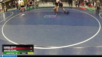 146 lbs 3rd Place Match - Eriksen Komrs, Iron Co Wrestling Academy vs Gabriel Ripley, Pride Wrestling