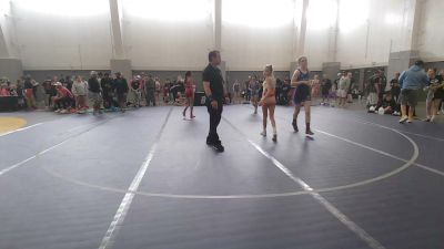 95 lbs Semis - Kalaya Baxter, The Factory Wrestling Club vs Arleth Leon, Titan Mercury Wrestling Club