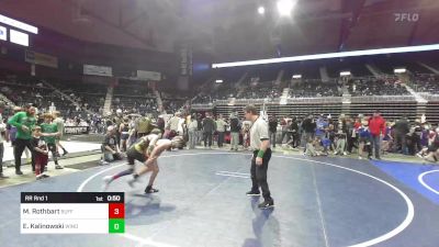 86 lbs Rr Rnd 1 - Mason Rothbart, Buffalo Outlaws vs Emery Kalinowski, Windy City WC